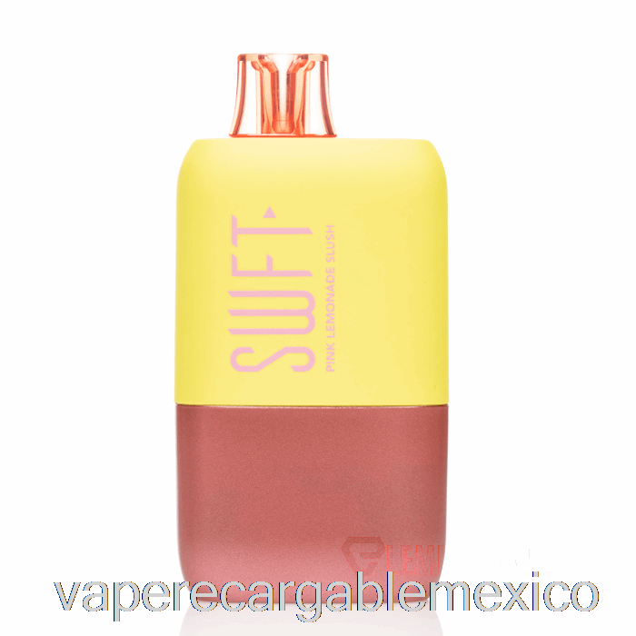 Vape Recargable Swft Icon 7500 Pantalla Inteligente Desechable Limonada Rosa Aguanieve